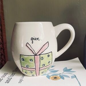 Rae Dunn by Magenta, Discontinued Give/Joy To The World Mug